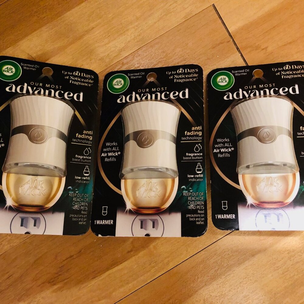 3 - Air Wick Advanced Plug In Scented Oil Warmer